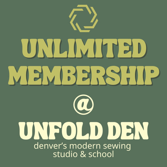 Unlimited Membership: In-Person at Unfold Den