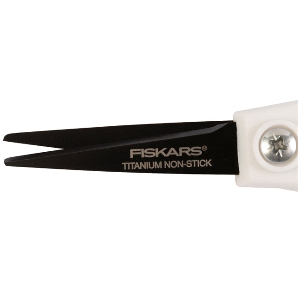 Fiskars 5" Non-stick Softgrip Detail Scissors