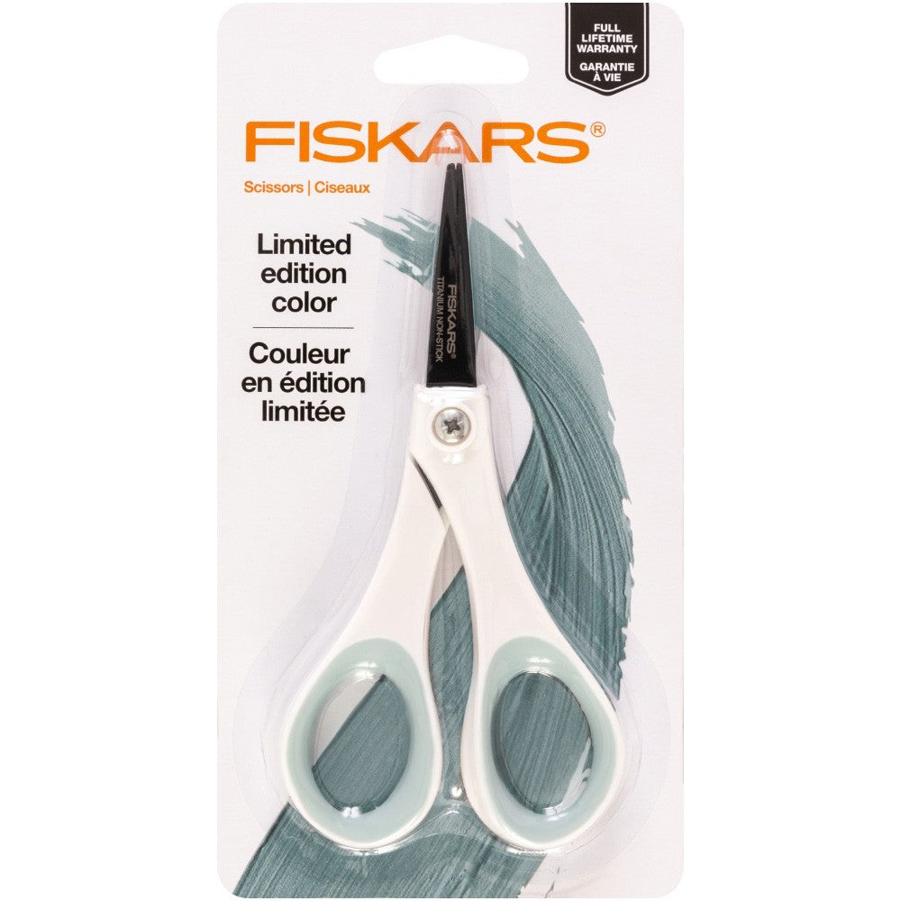 Fiskars 5" Non-stick Softgrip Detail Scissors