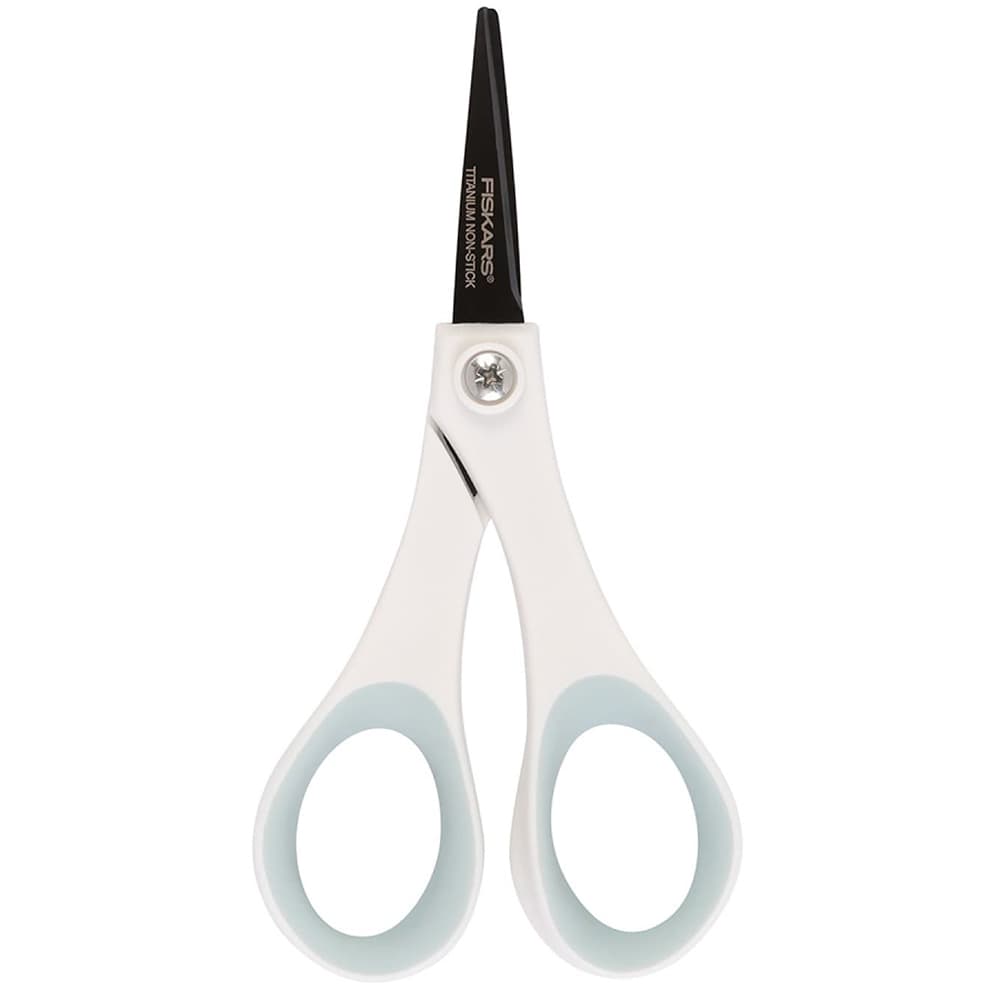 Fiskars 5" Non-stick Softgrip Detail Scissors