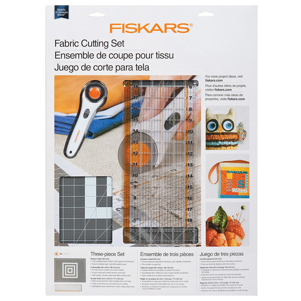 Fiskars Three-Piece Rotary Cutting Set