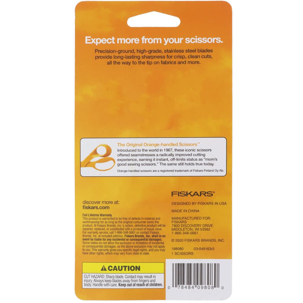 Fiskars 4" Curved Detail Scissors