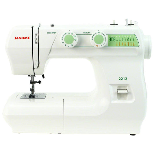 Janome 2212 Mechanical Sewing Machine with FREE Bundle