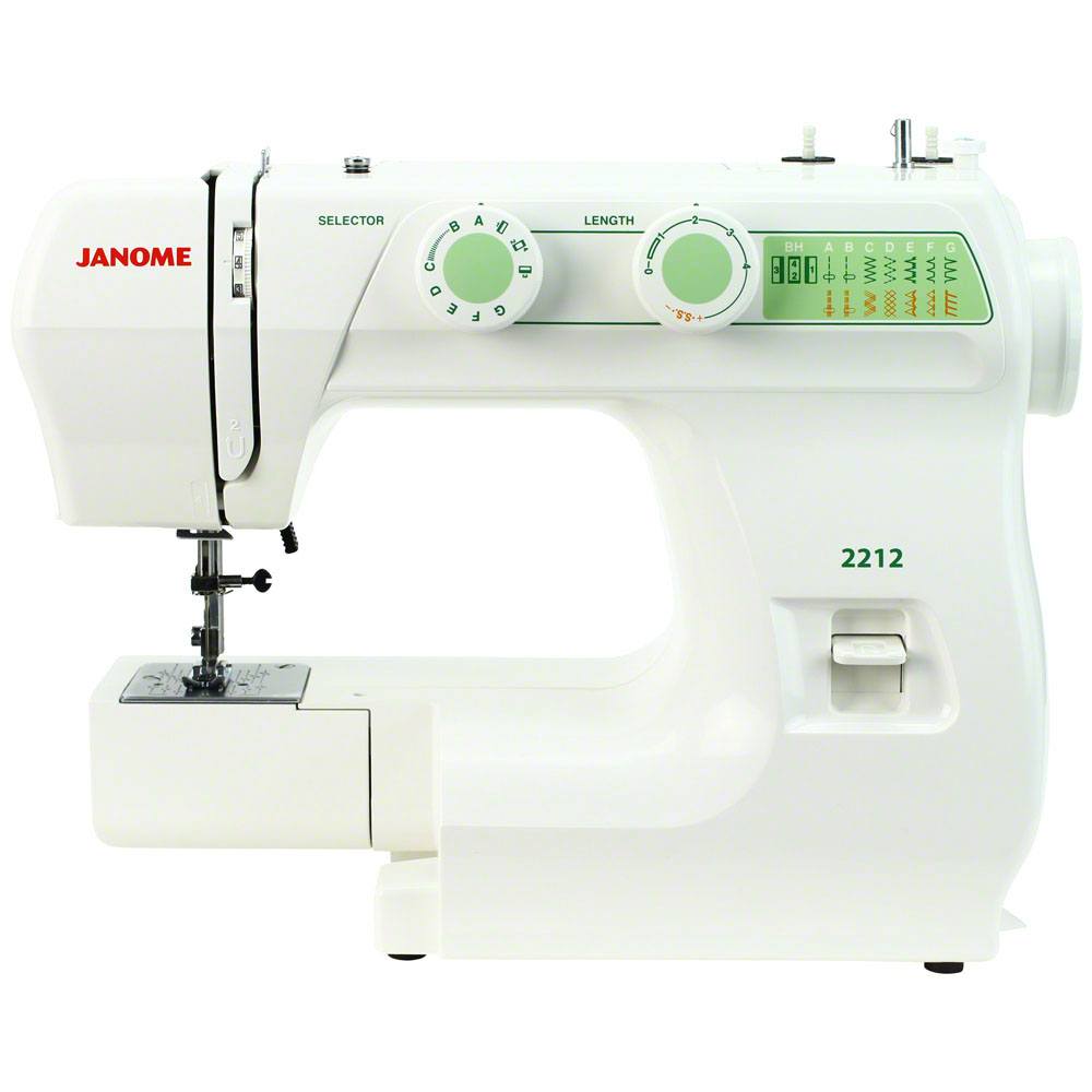 Janome 2212 Mechanical Sewing Machine with FREE Bundle