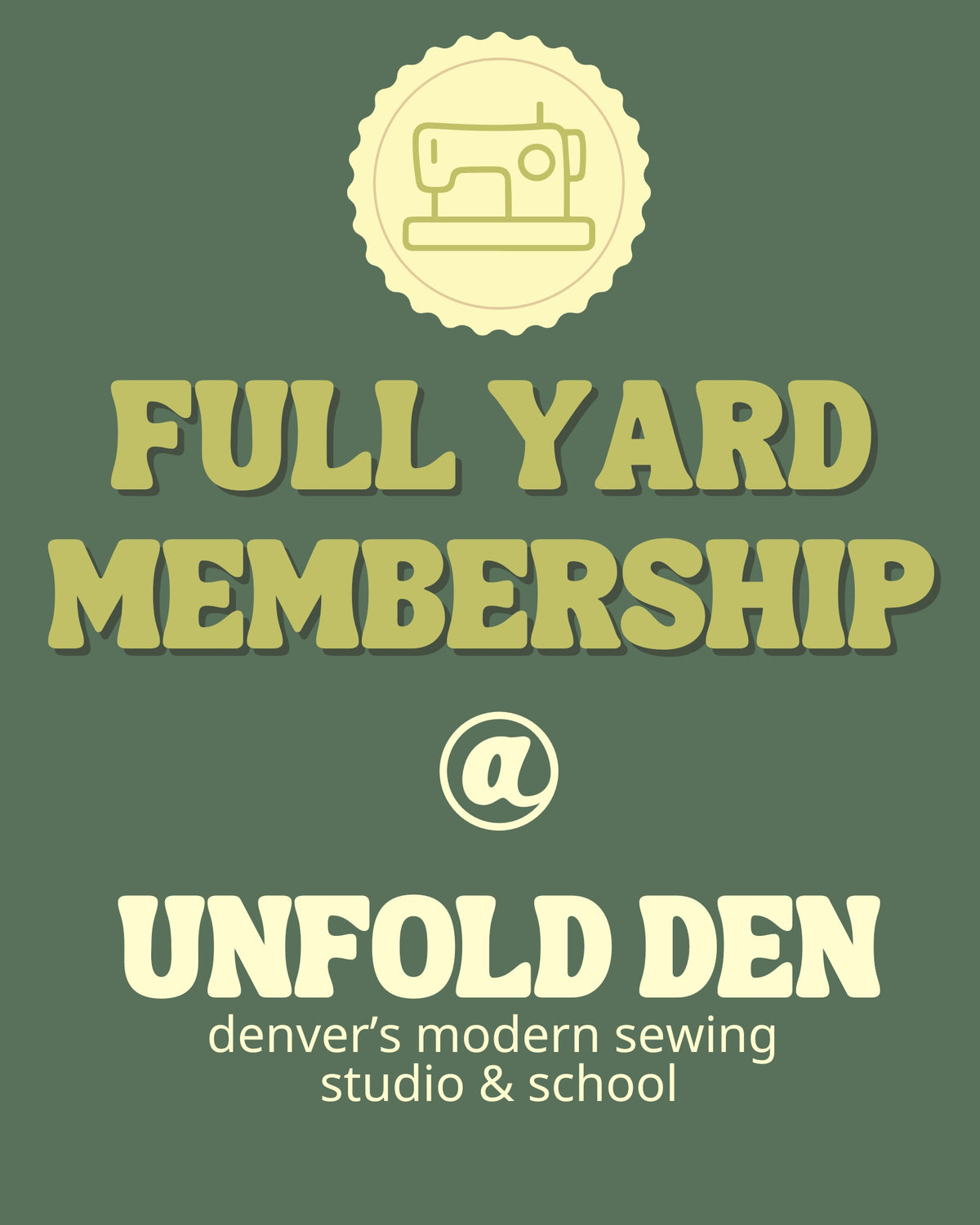 Sewing Studio Unlimited Membership | Unfold Den