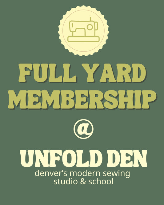 Sewing Studio Unlimited Membership | Unfold Den