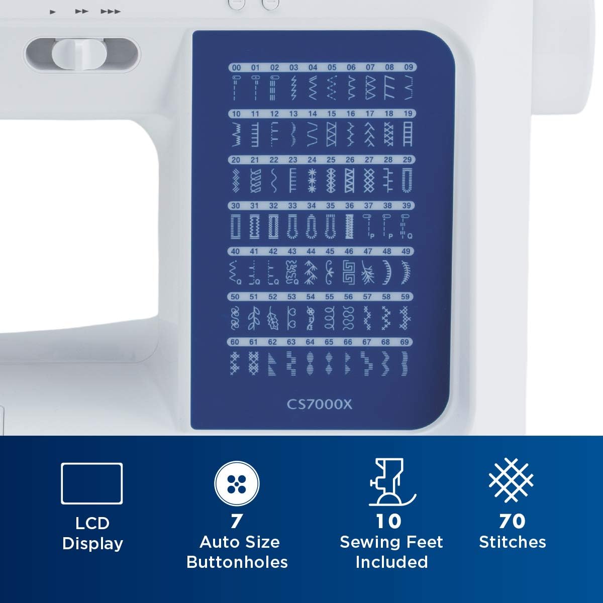 Brother CS7000X Computerized Sewing Machine
