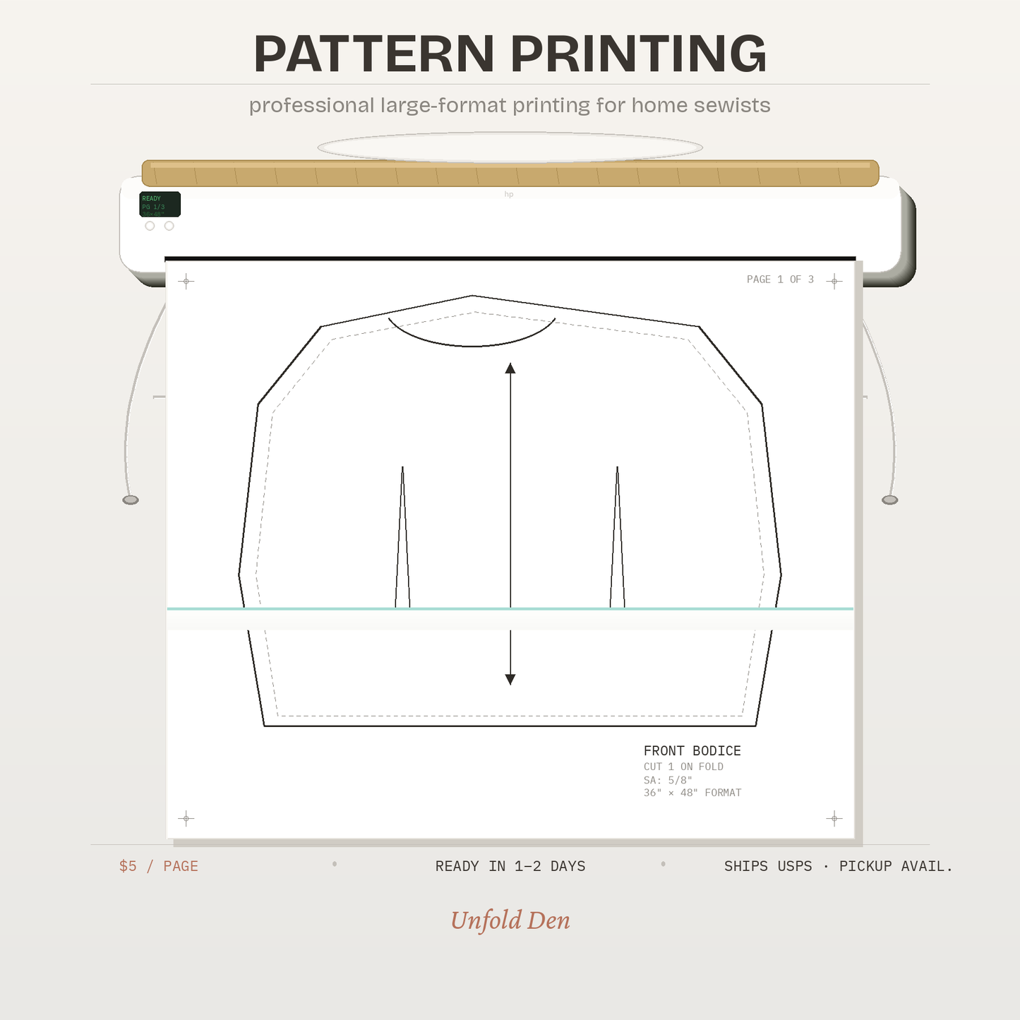 Professional Pattern Printing